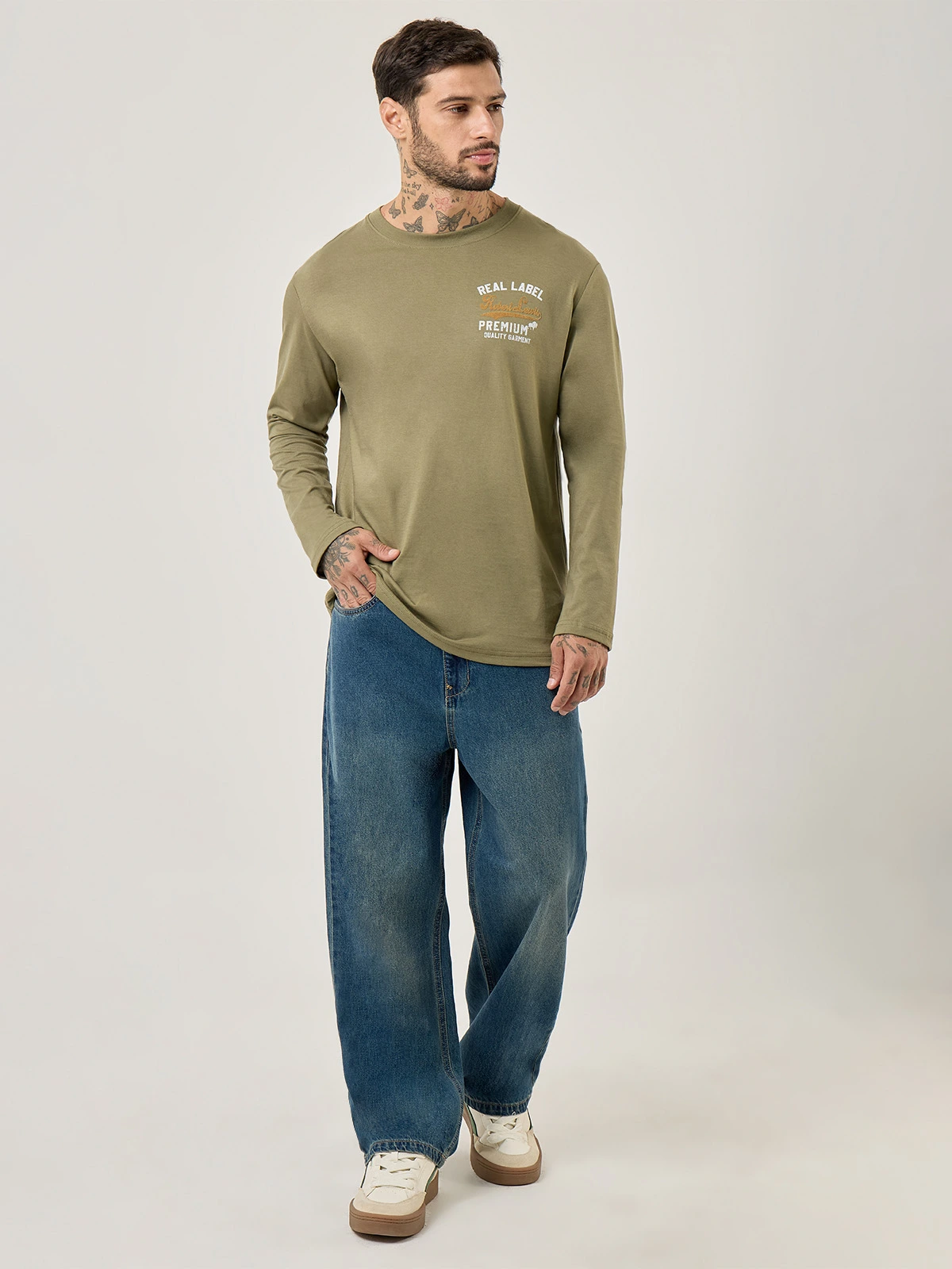 POLO MANGA LARGA HOMBRE ROBERT LEWIS FACU - 5