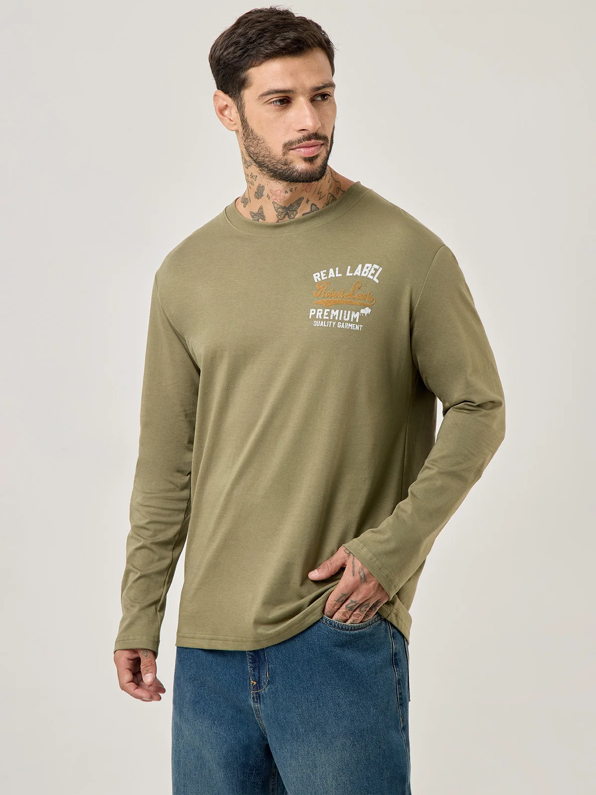 POLO MANGA LARGA HOMBRE ROBERT LEWIS FACU - 3
