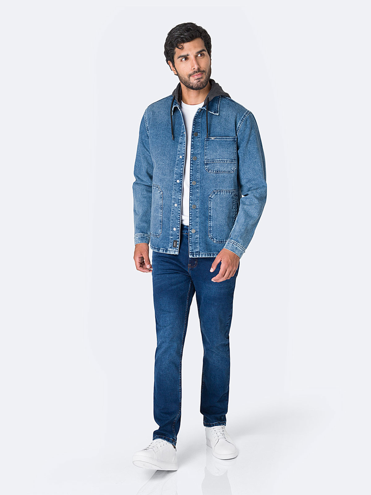 CAMISACO MANGA LARGA REGULAR FIT HOMBRE PIONIER BOGGS - 5