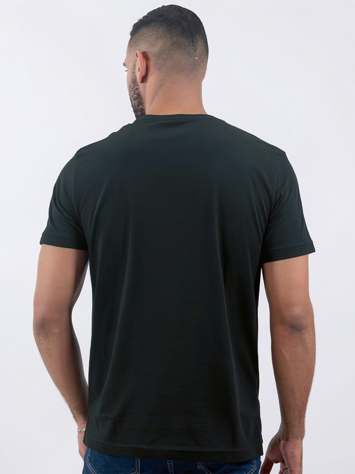 POLO MANGA CORTA ALGODÓN HOMBRE BLACKOUT BASICO 051 H25 - 2