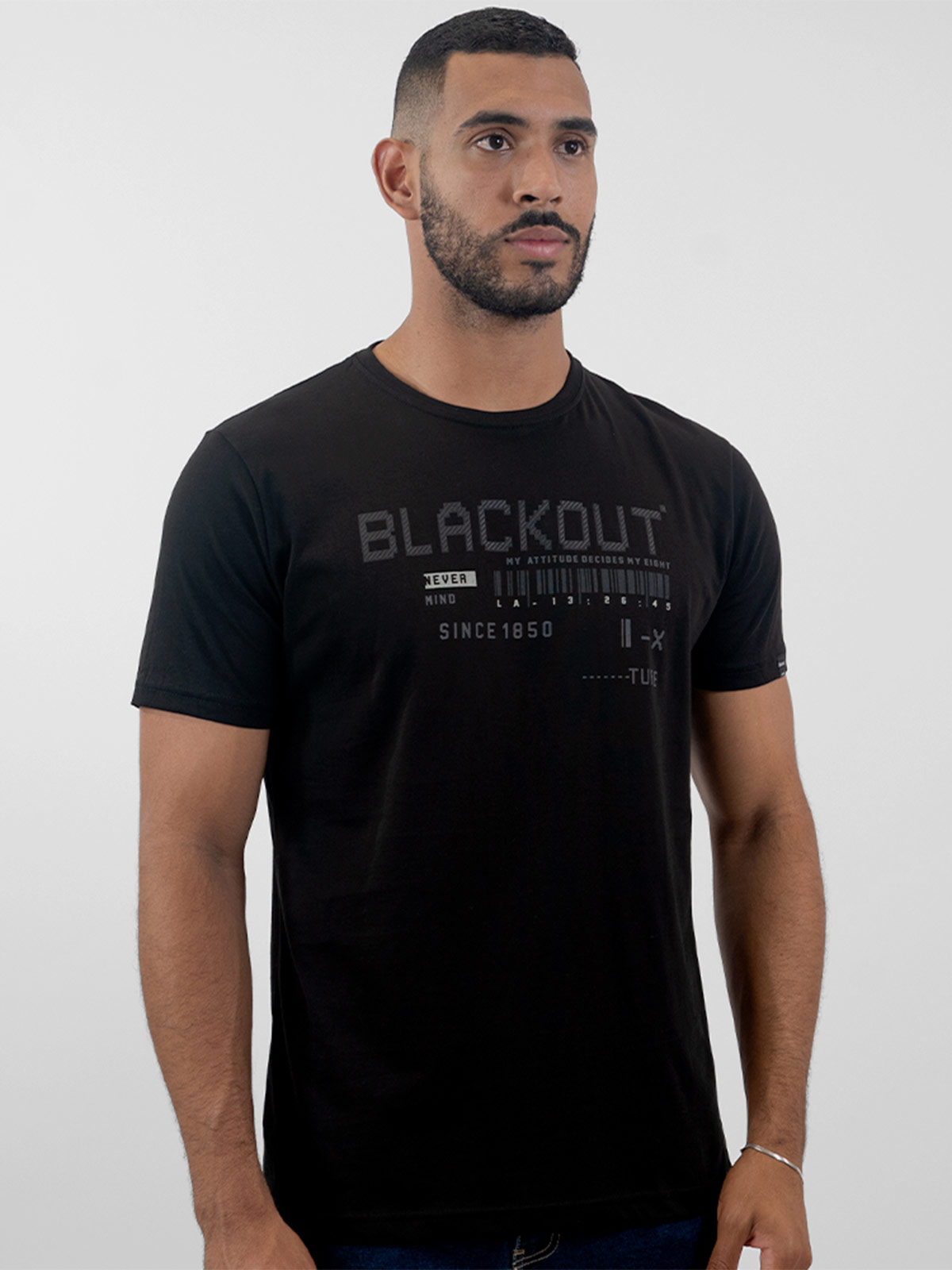 POLO MANGA CORTA ALGODÓN HOMBRE BLACKOUT BASICO 053 H25 - 3