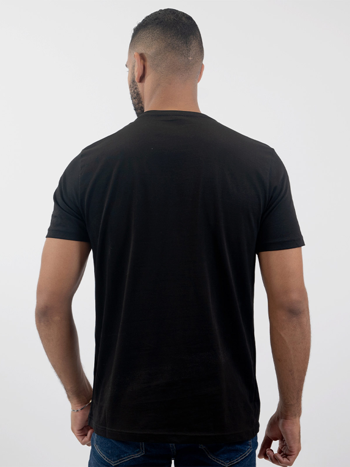 POLO MANGA CORTA ALGODÓN HOMBRE BLACKOUT BASICO 053 H25 - 2