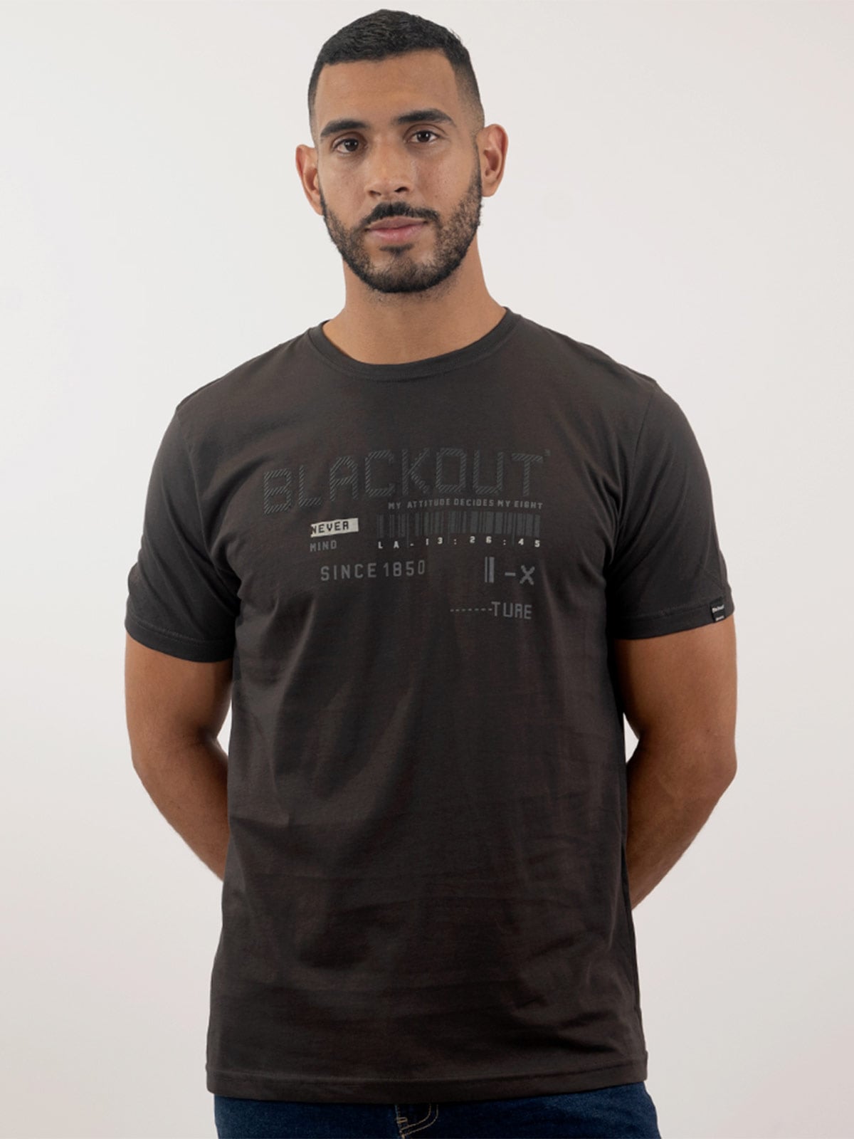 POLO MANGA CORTA ALGODÓN HOMBRE BLACKOUT BASICO 053 H25 - 3