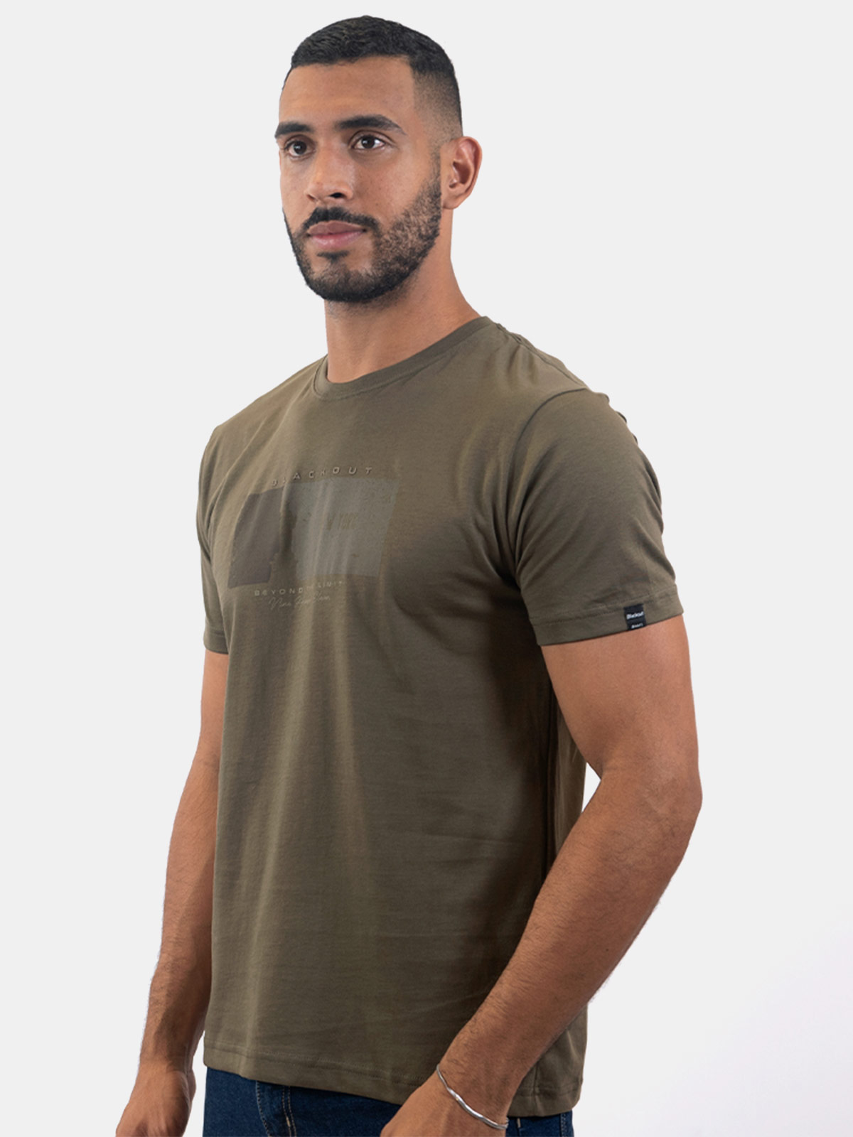 POLO MANGA CORTA ALGODÓN HOMBRE BLACKOUT BASICO 060 H26 - 3