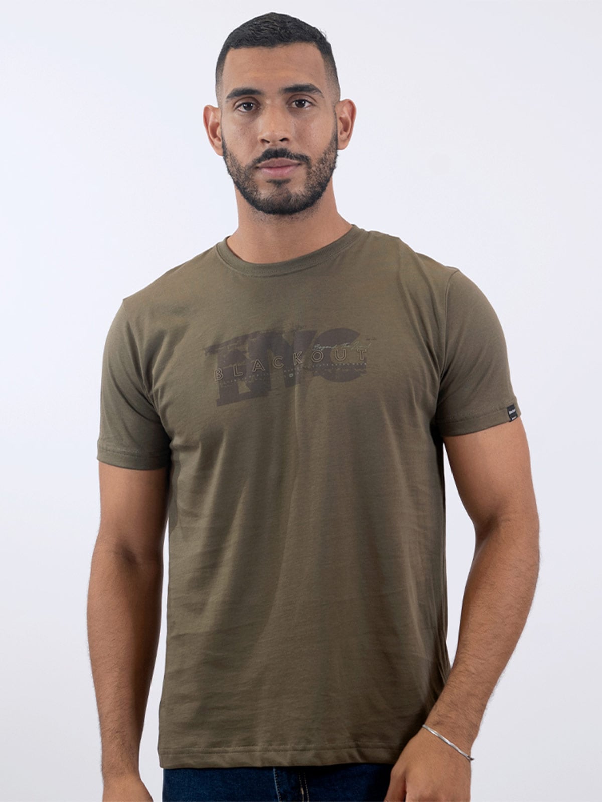 POLO MANGA CORTA ALGODÓN HOMBRE BLACKOUT 061 H26 - 1