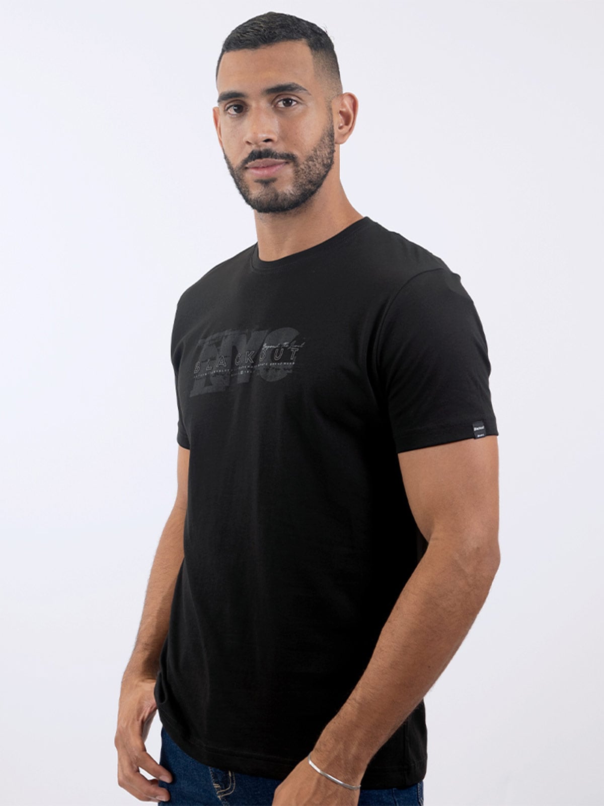 POLO MANGA CORTA ALGODÓN HOMBRE BLACKOUT 061 H26 - 3