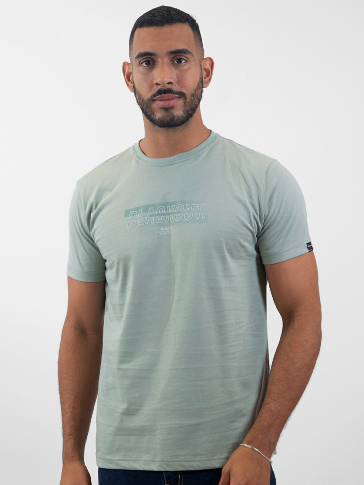 POLO MANGA CORTA ALGODÓN HOMBRE BLACKOUT 063 H26 - 1