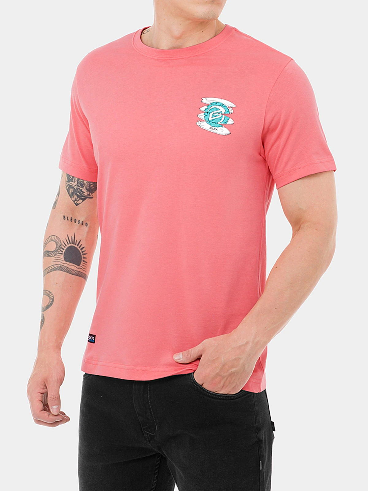POLO MANGA CORTA SLIM FIT HOMBRE GZUCK DRHEN - 1
