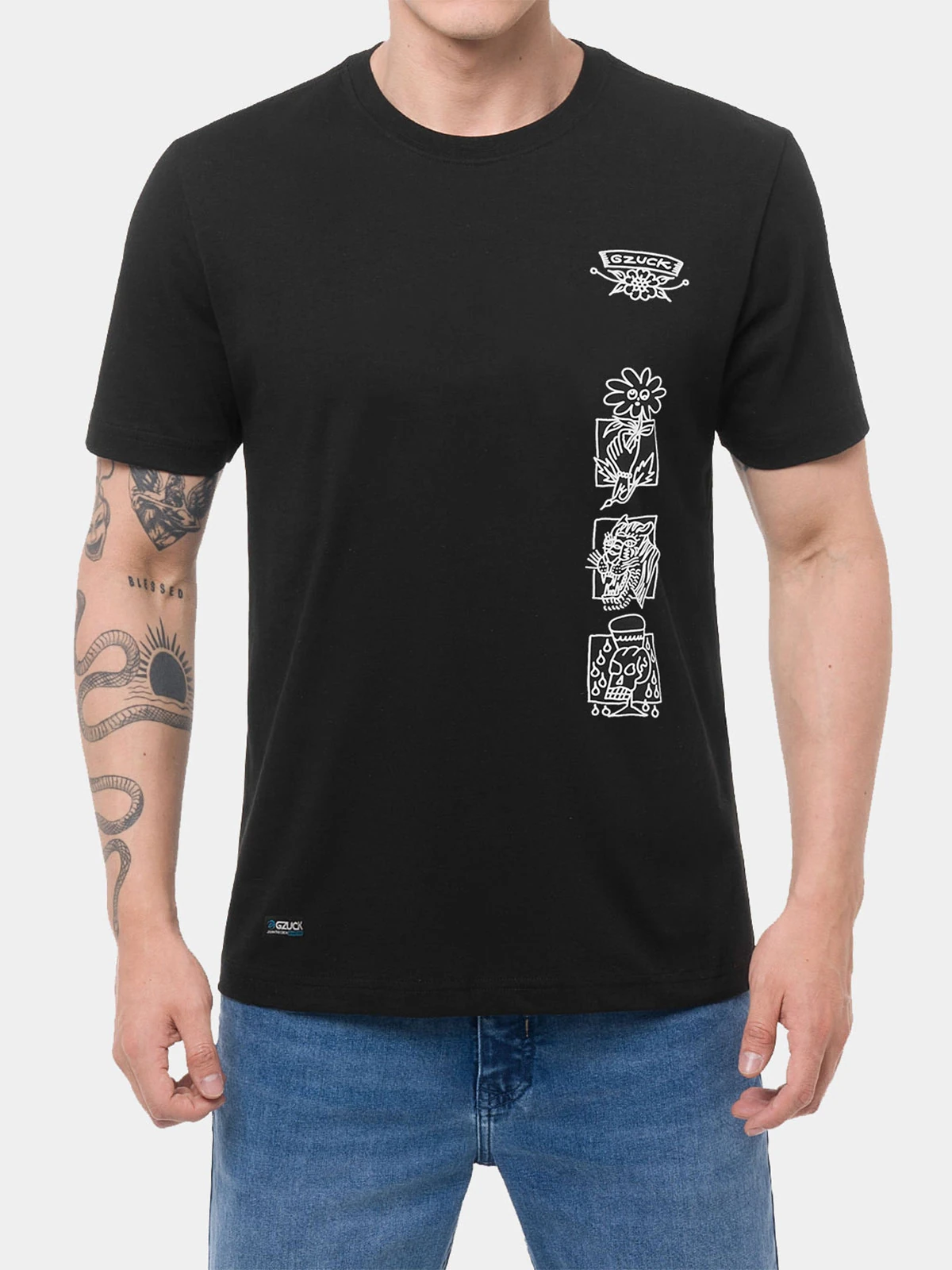 POLO MANGA CORTA SLIM FIT HOMBRE GZUCK ZAYK - 1