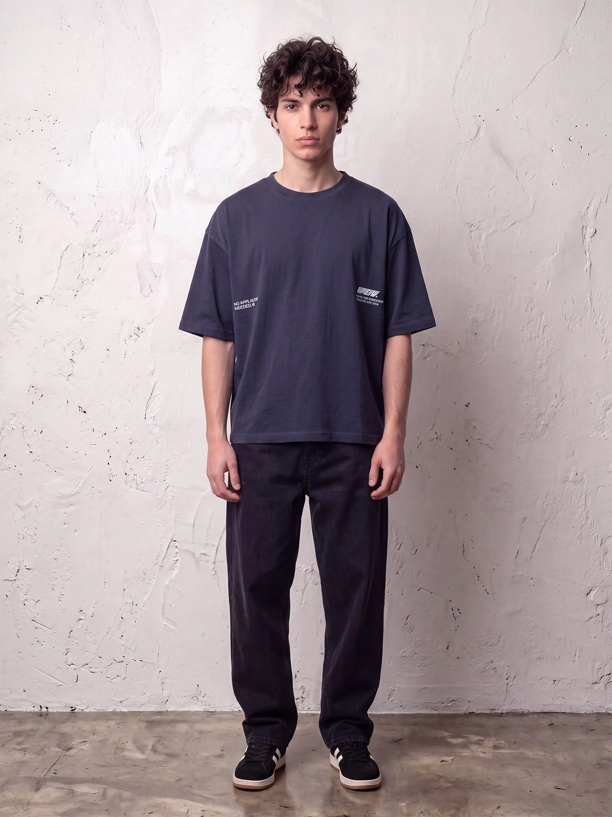 POLO MANGA CORTA ALGODÓN HOMBRE INDEX BOXY AZUL MARINO - 4