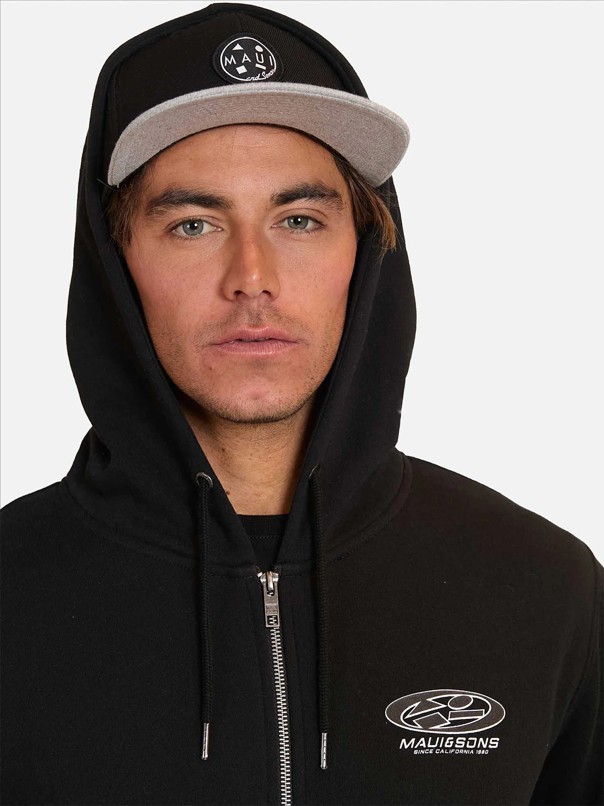 POLERA HOMBRE MAUI AND SONS FULL ZIPPER 5O767 - 3