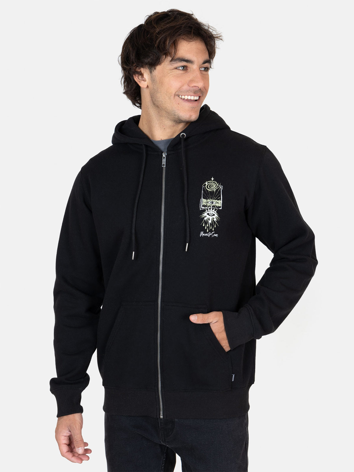 POLERA HOMBRE MAUI AND SONS FULL ZIPPER 5O497 - 1