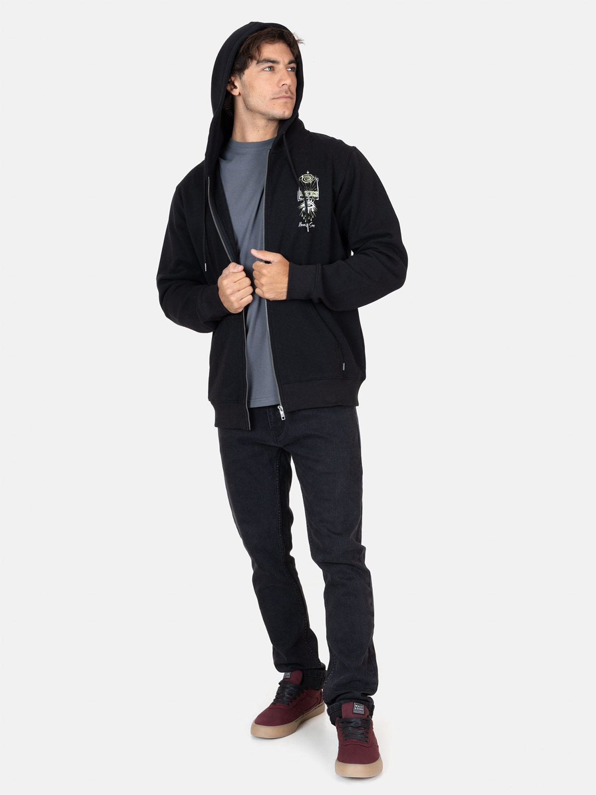 POLERA HOMBRE MAUI AND SONS FULL ZIPPER 5O497 - 4
