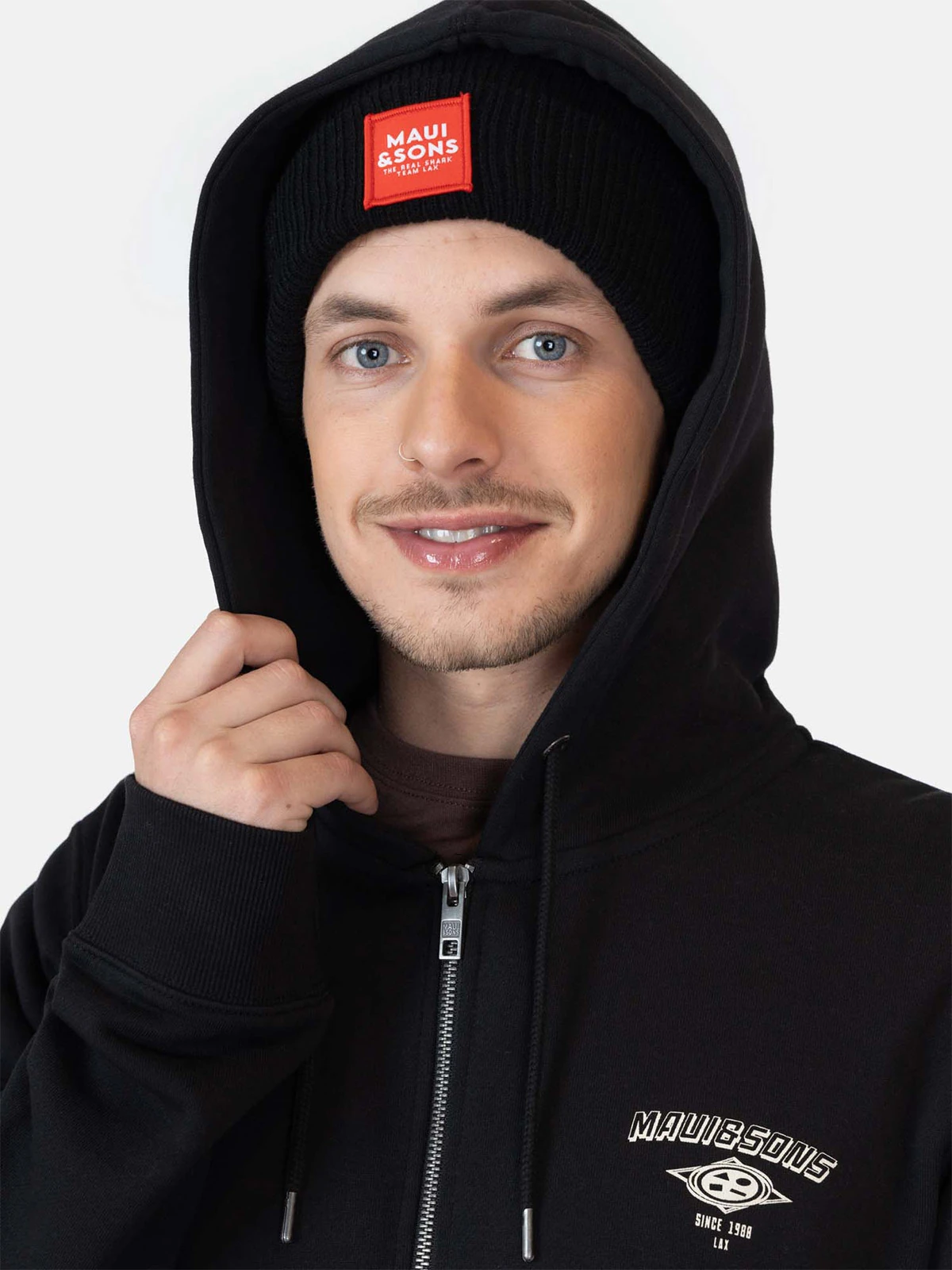 POLERA HOMBRE MAUI AND SONS FULL ZIPPER 5O502 - 3