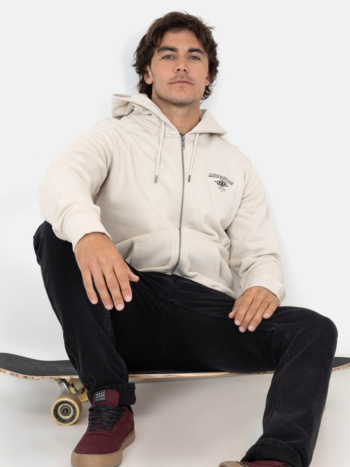 POLERA HOMBRE MAUI AND SONS FULL ZIPPER 5O502 - 4