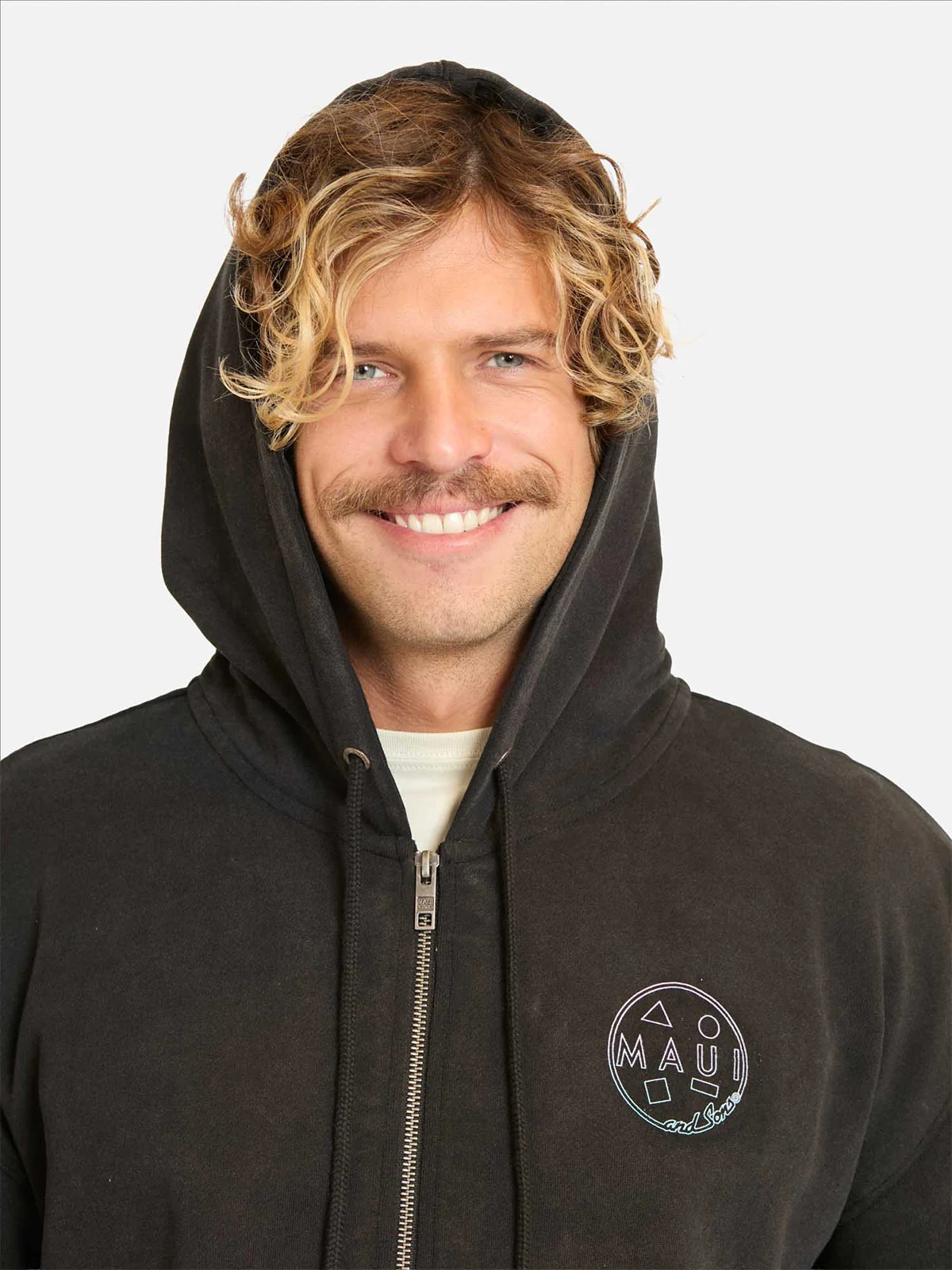 POLERA HOMBRE MAUI AND SONS FULL ZIPPER 5O226 - 3