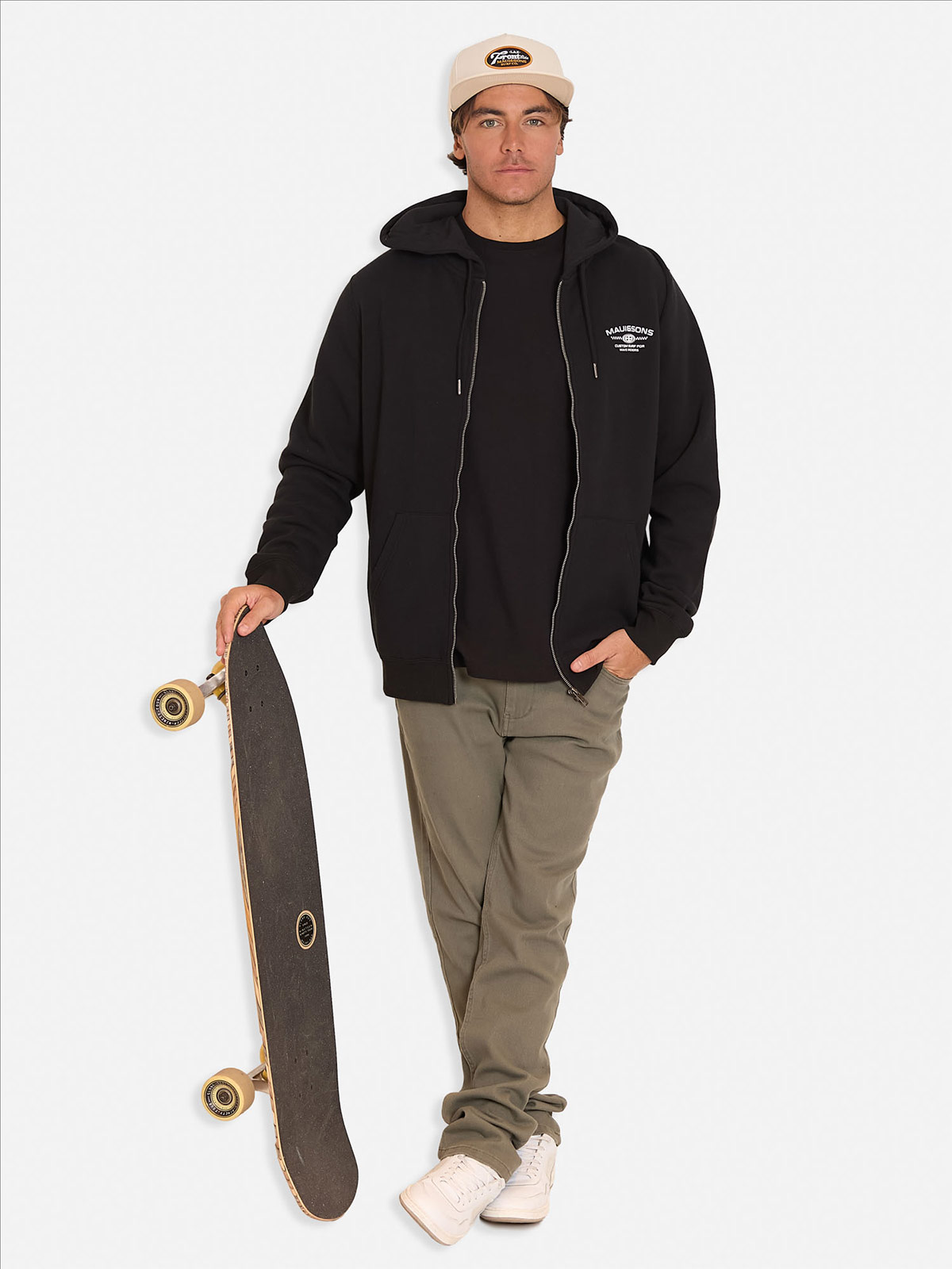 POLERA HOMBRE MAUI AND SONS FULL ZIPPER 5O765 - 4