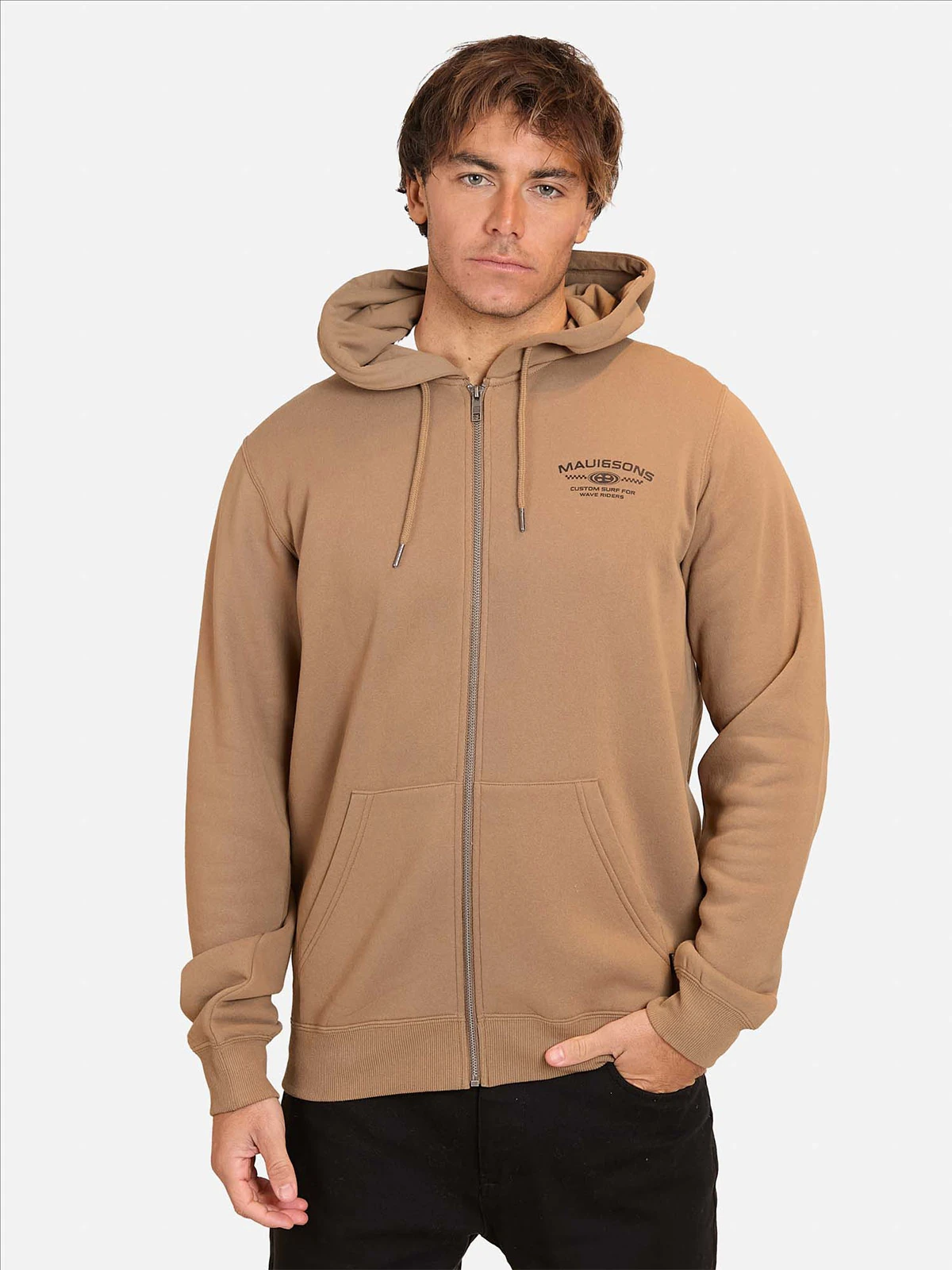 POLERA HOMBRE MAUI AND SONS FULL ZIPPER 5O765 - 1