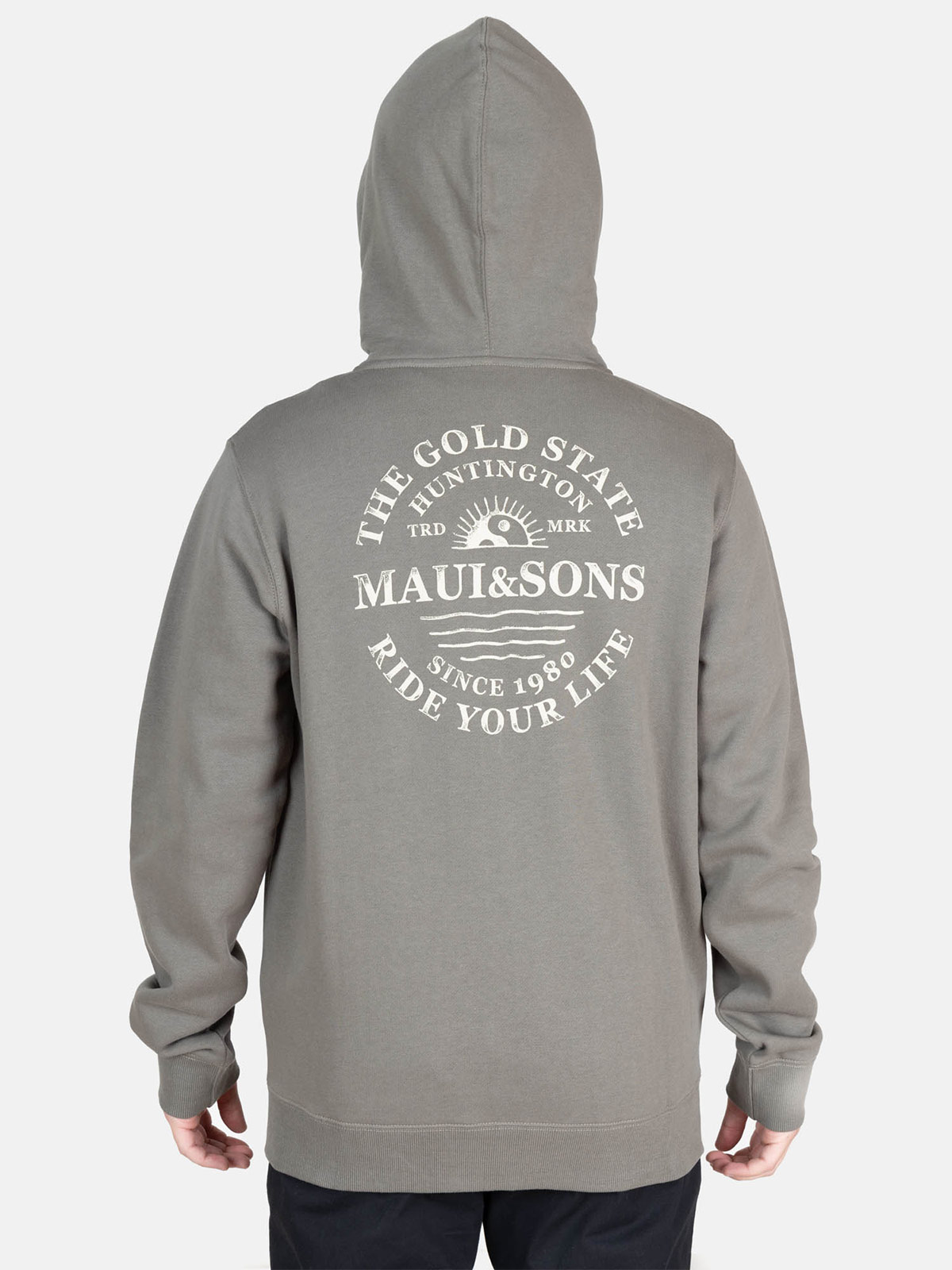 POLERA HOMBRE MAUI AND SONS FULL ZIPPER 5O566 - 2