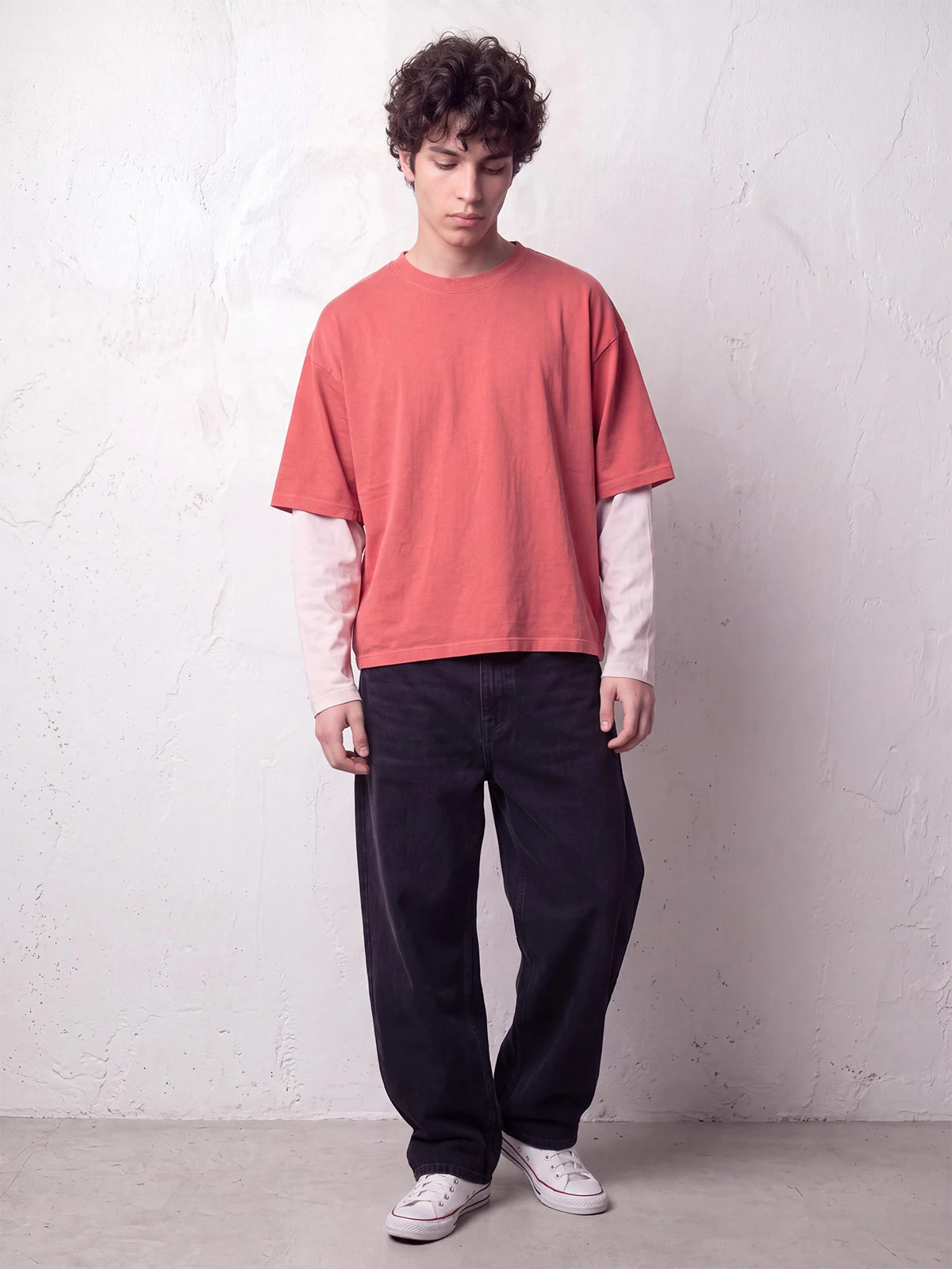 POLO MANGA LARGA ALGODÓN HOMBRE INDEX BOXY FIT - 4