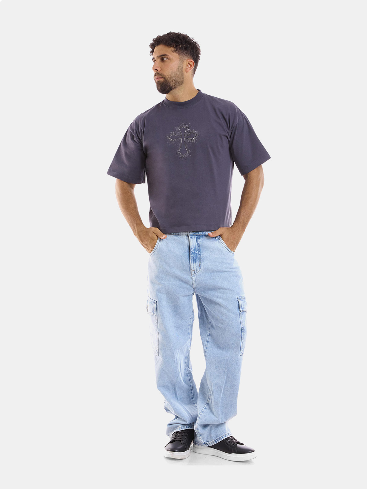 POLO MANGA CORTA BOXY FIT HOMBRE METAL JEANS ASPA METAL ASPA - 3