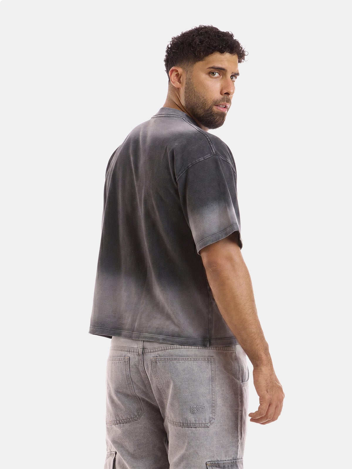 POLO MANGA CORTA BOXY FIT HOMBRE METAL JEAN AZPA METAL AZPA - 2