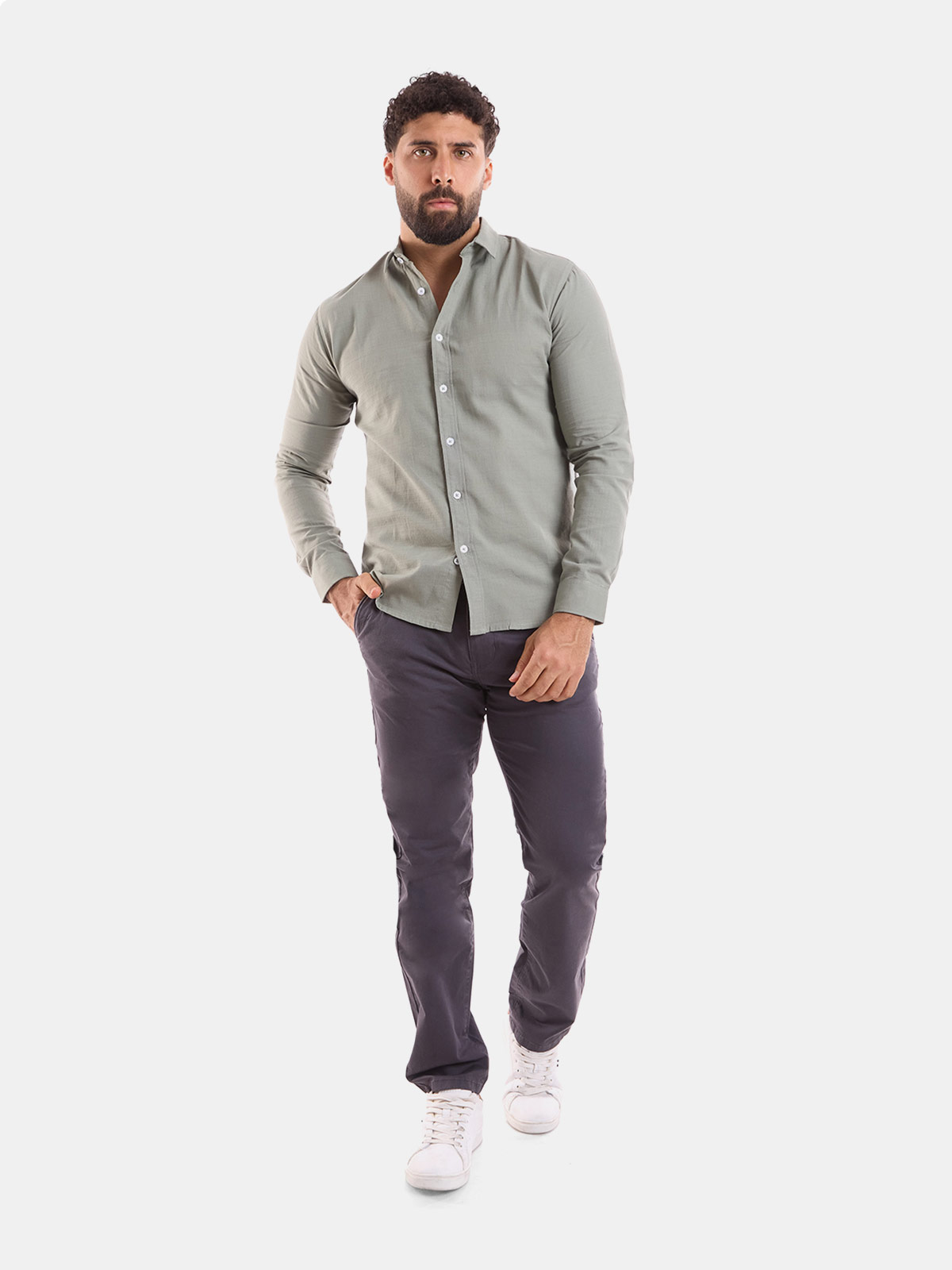 PANTALÓN ALGODÓN REGULAR FIT HOMBRE METAL JEANS KEVIN - 4