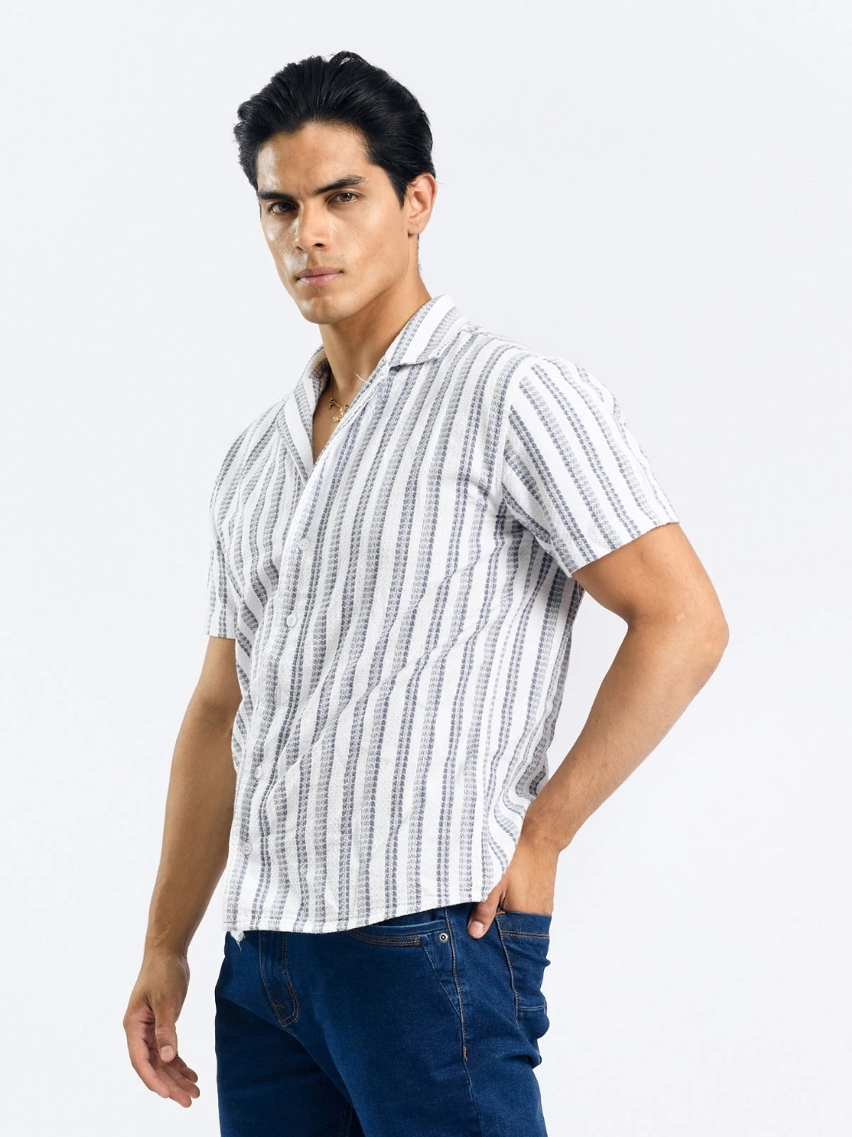 CAMISA MANGA CORTA HOMBRE PARADA 111 NEIRA - 3