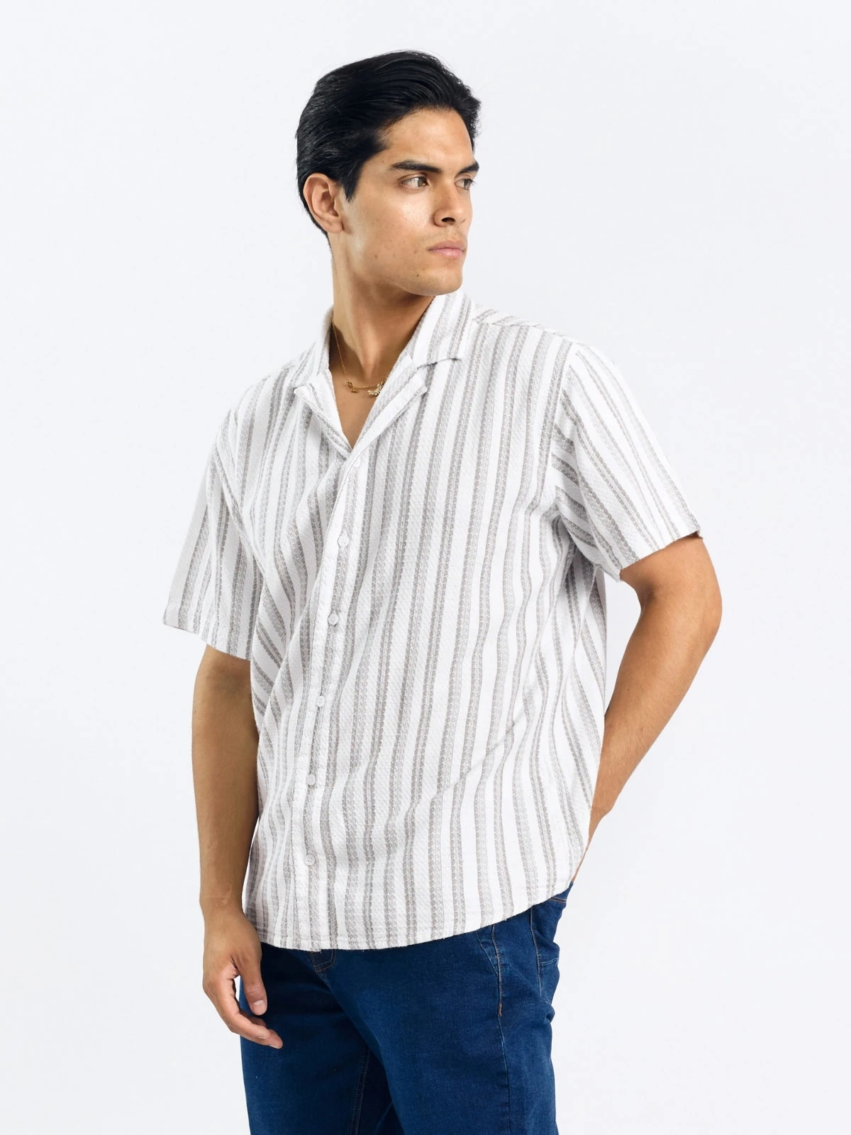 CAMISA MANGA CORTA HOMBRE PARADA 111 NEIRA - 3