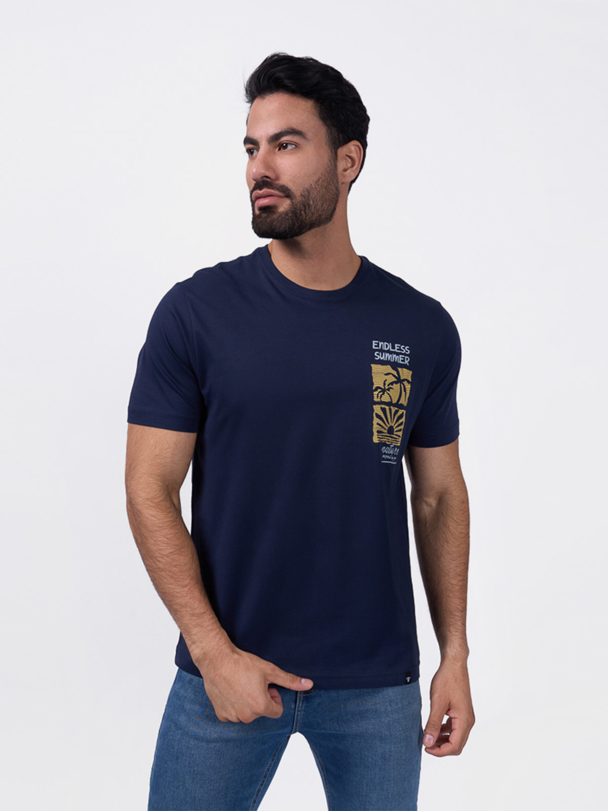 POLO MANGA CORTA ALGODÓN HOMBRE BRONCO HARMONY - 1