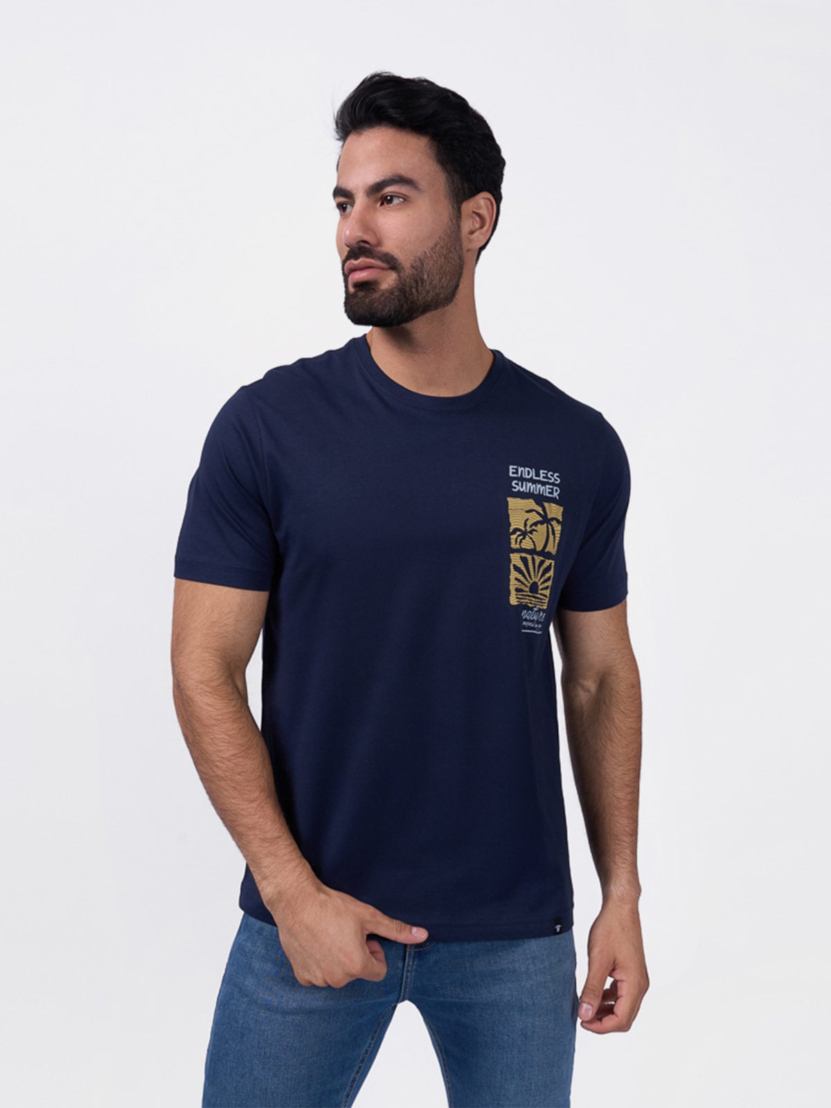 POLO MANGA CORTA ALGODÓN HOMBRE BRONCO HARMONY - 1