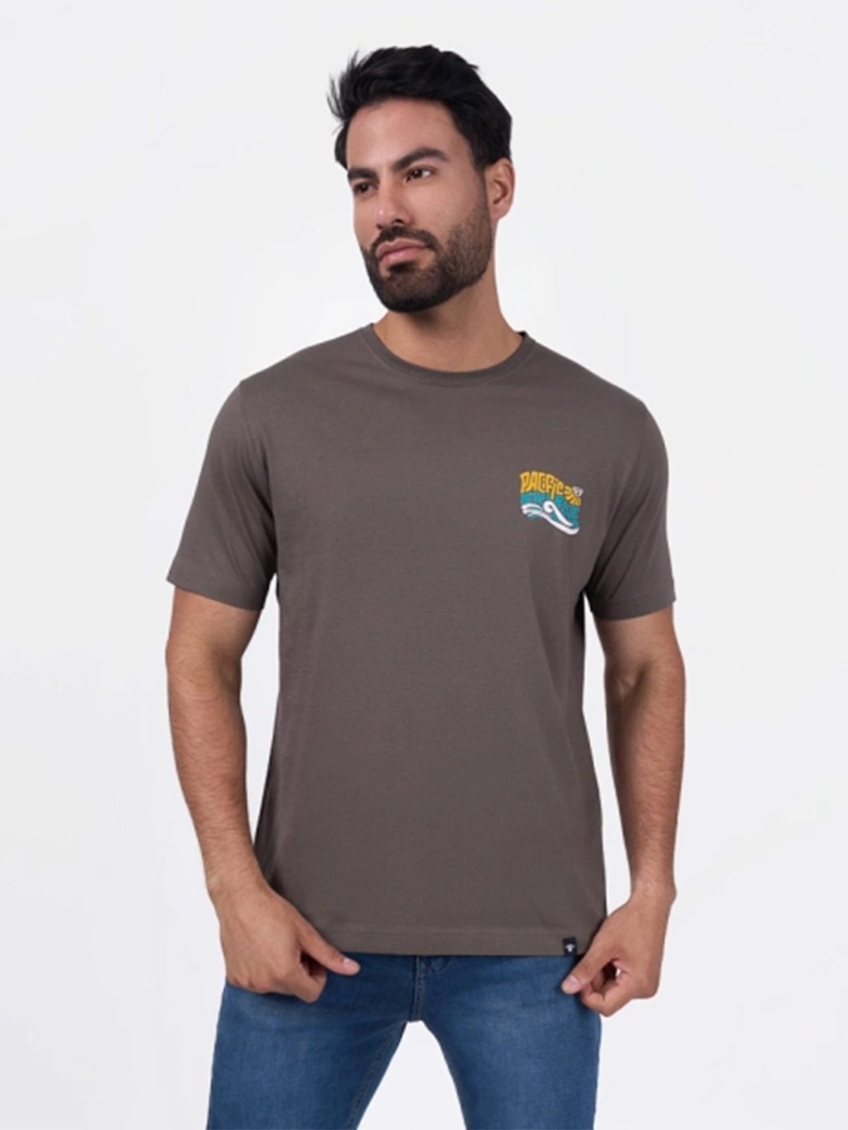 POLO MANGA CORTA ALGODÓN HOMBRE BRONCO PACIFIC BEACH - 1