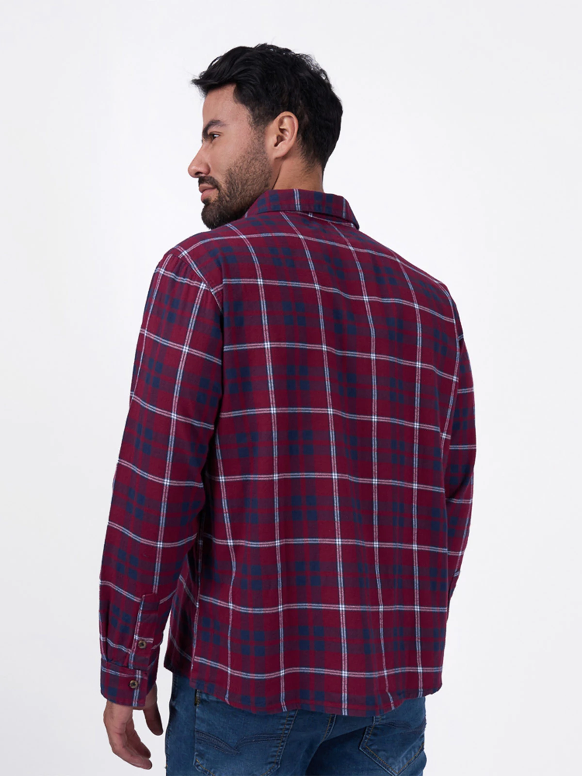 CAMISA MANGA LARGA ALGODÓN HOMBRE BRONCO VI DAVE - 2
