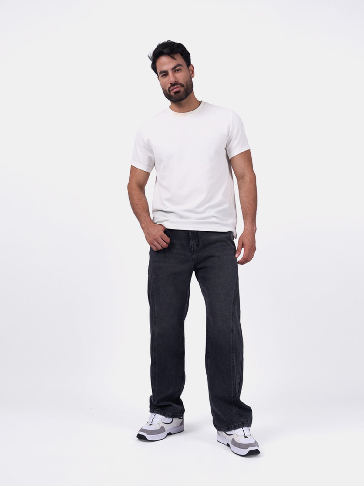 JEAN WIDE LEG HOMBRE BRONCO -D-KUSSMAN - 1