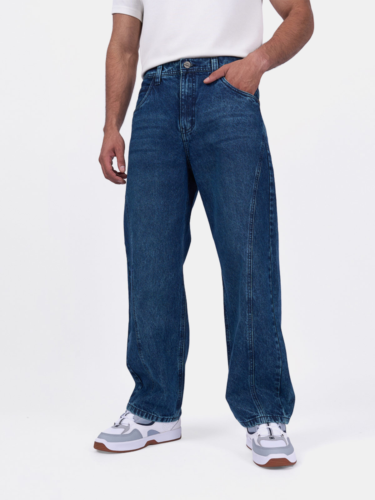 JEAN WIDE LEG HOMBRE BRONCO -D-KUSSMAN - 2