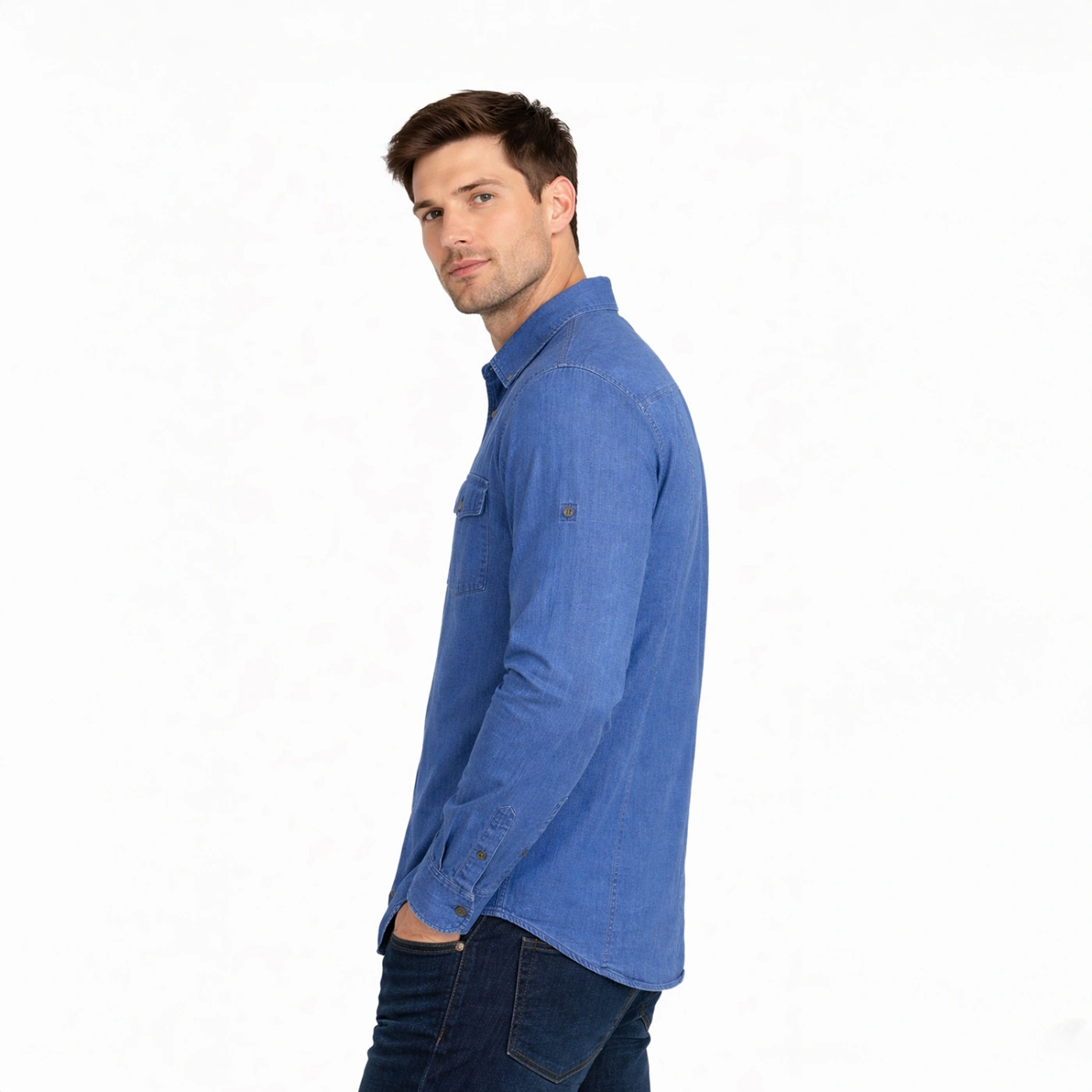 CAMISA MANGA LARGA HOMBRE KANSAS MEISON - 2