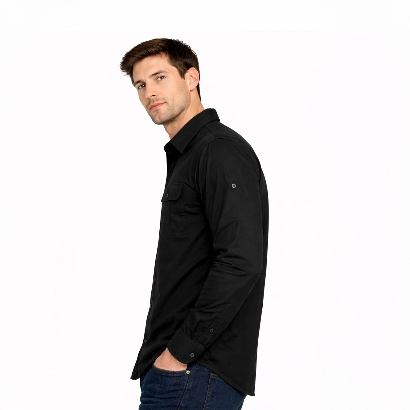 CAMISA MANGA LARGA HOMBRE KANSAS MEISON - 2