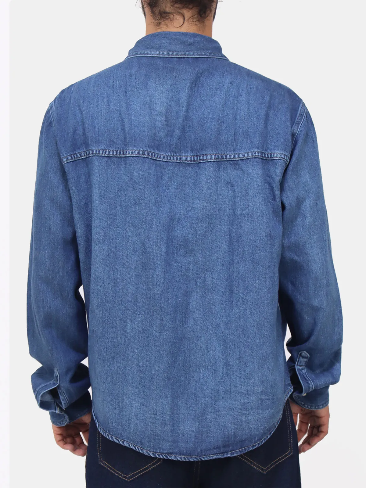CAMISA MANGA LARGA HOMBRE KAYRA MAN WESTERN DENIM - 2