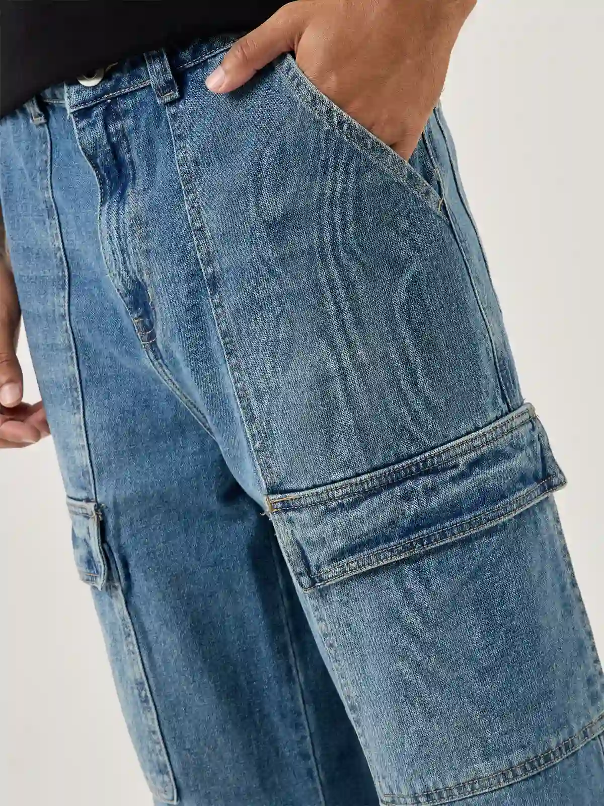 JEANS CARGO HOMBRE BARBADOS - 4