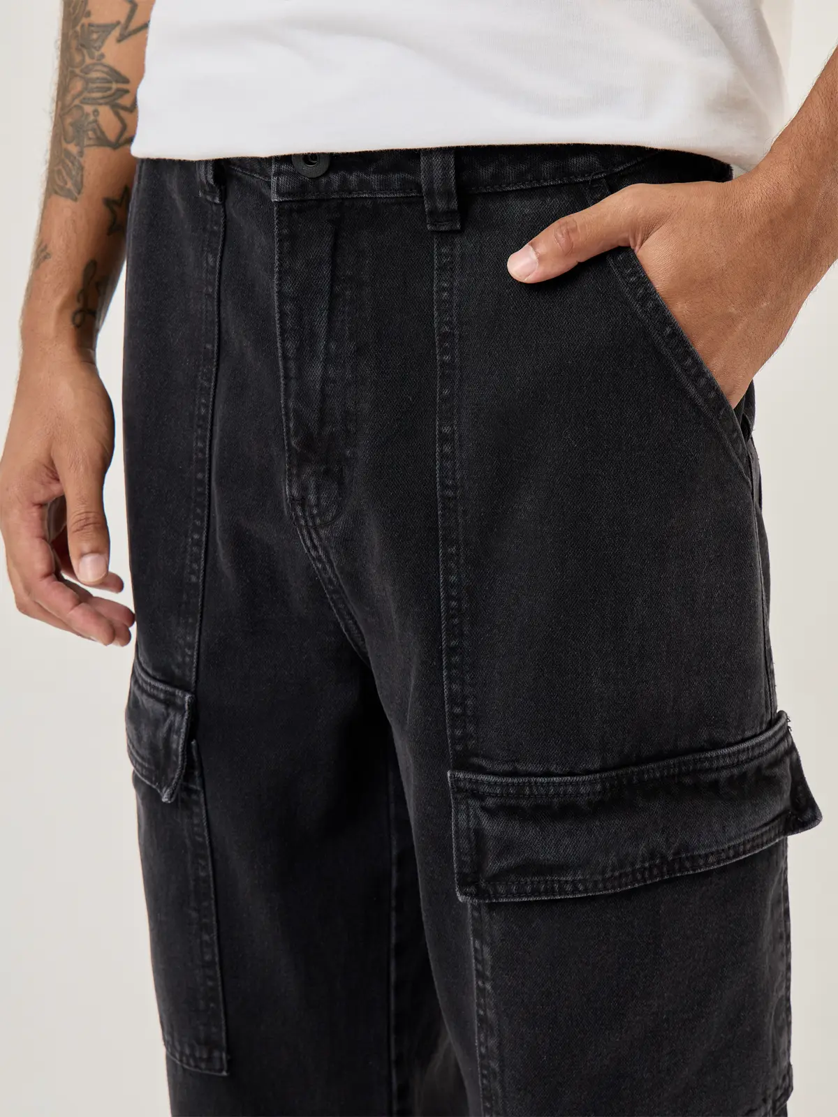 JEANS CARGO HOMBRE BARBADOS - 4