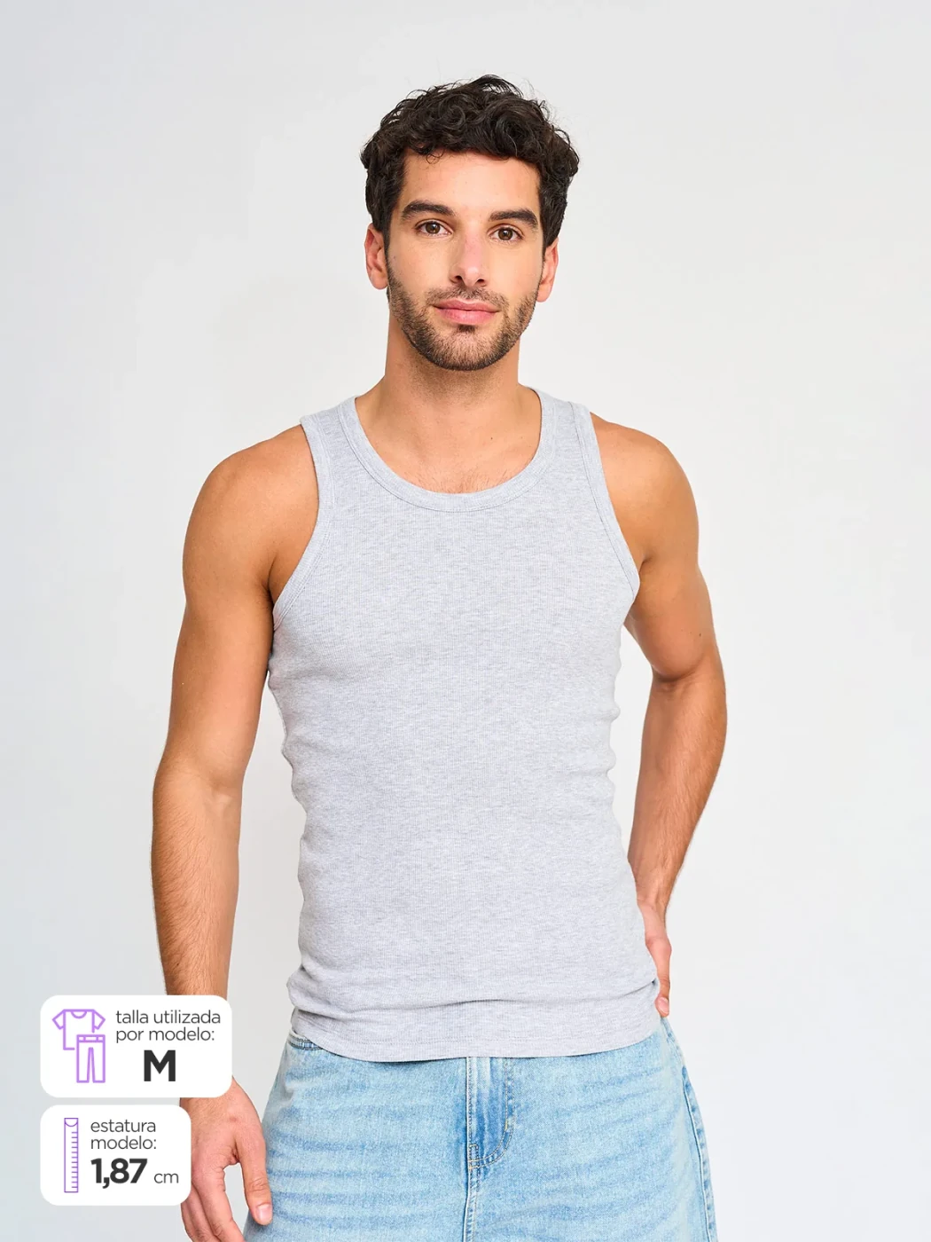 POLO MANGA CORTA INDEX HOMBRE SLIM - 1