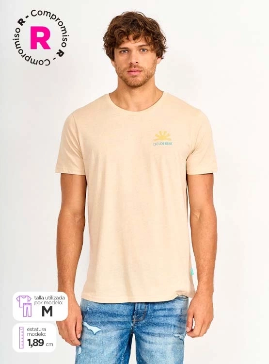POLO MANGA CORTA ALGODÓN HOMBRE CLOUDBREAK - 1