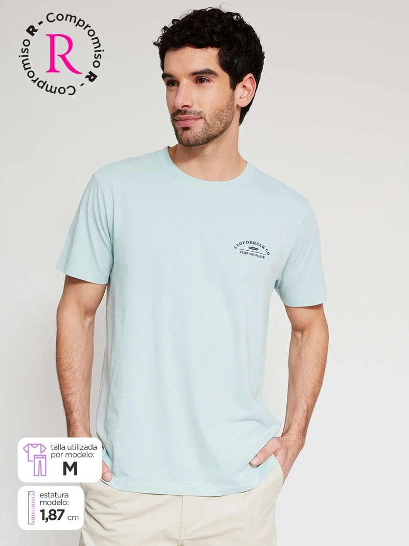 POLO MANGA CORTA ALGODÓN HOMBRE CLOUDBREAK - 1