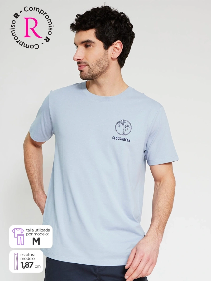 POLO MANGA CORTA ALGODÓN HOMBRE CLOUDBREAK - 1