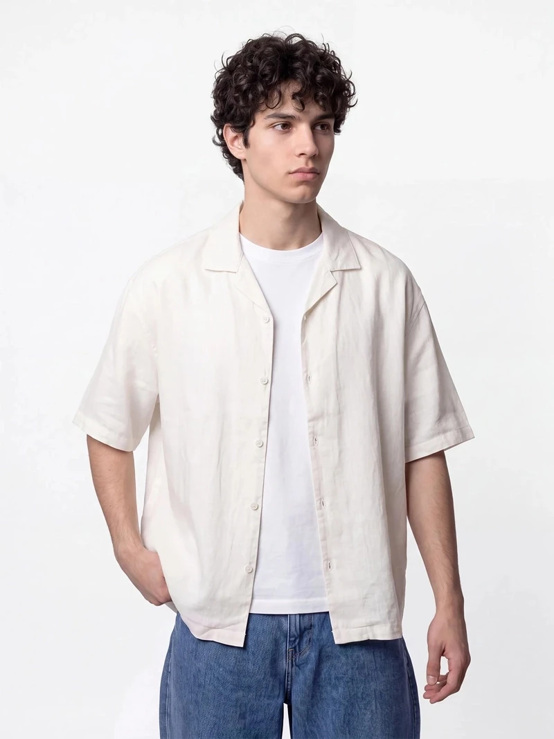 CAMISA MANGA CORTA HOMBRE INDEX BOXY FIT - 1