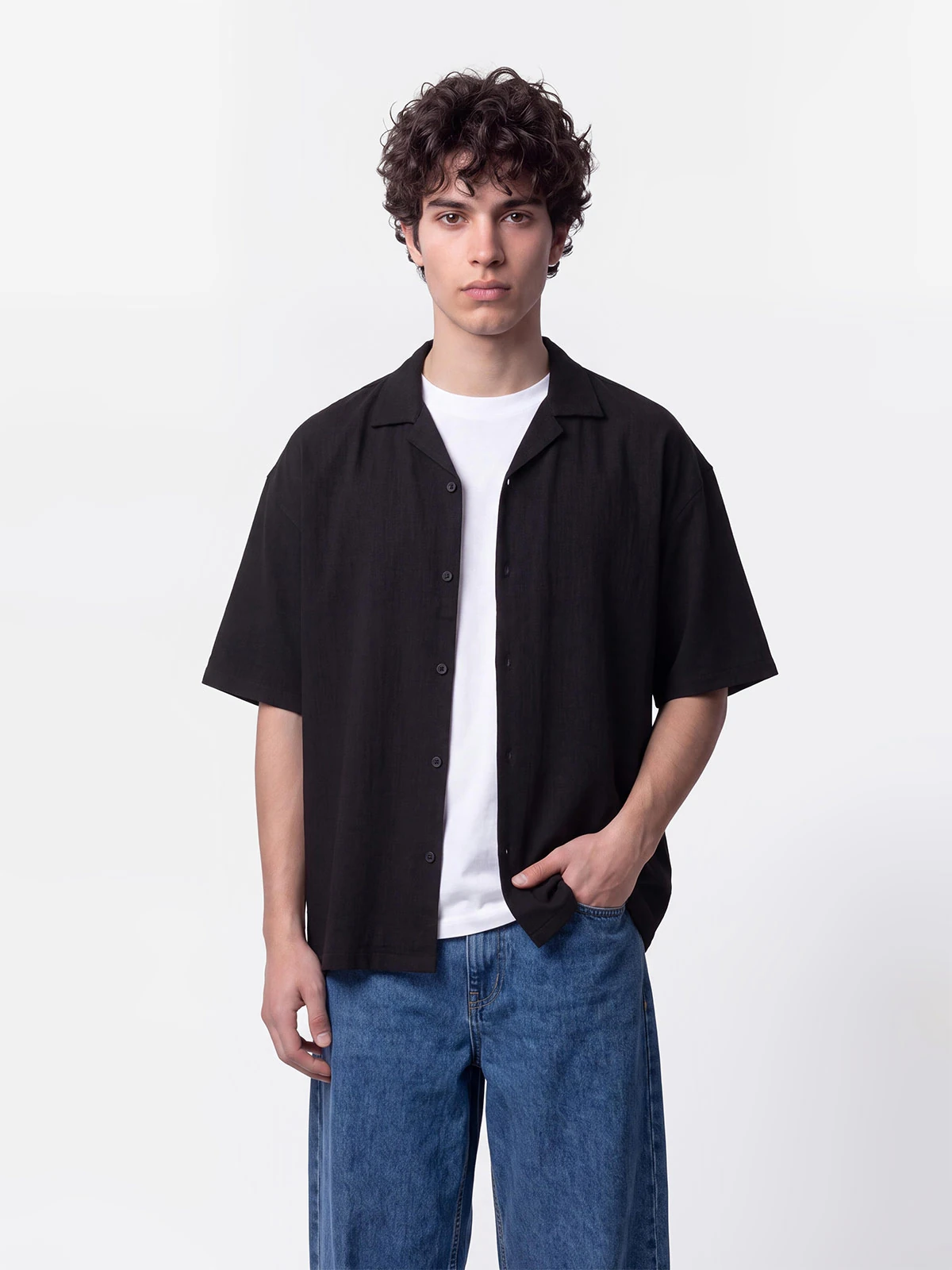 CAMISA MANGA CORTA HOMBRE INDEX - 1