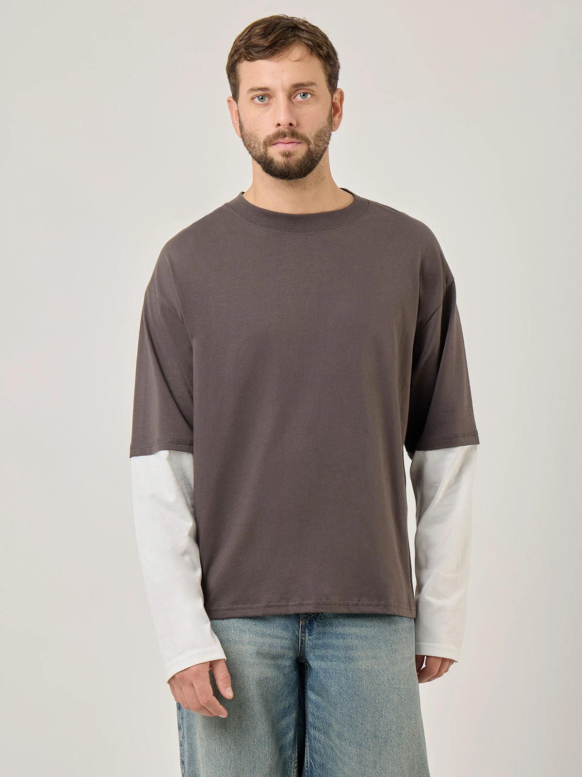 POLO MANGA LARGA HOMBRE BARBADOS FILL - 1