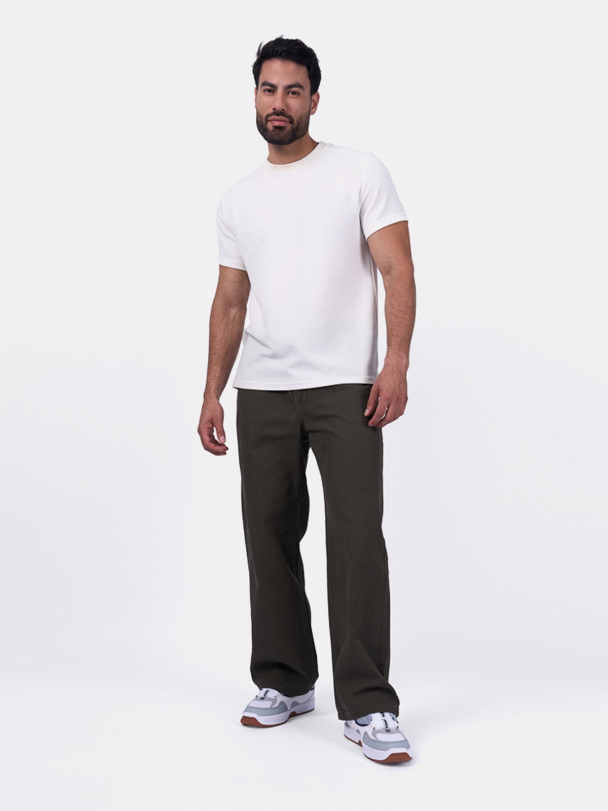 PANTALÓN BAGGY FIT ALGODÓN HOMBRE BRONCO BAGGY BULL - 1