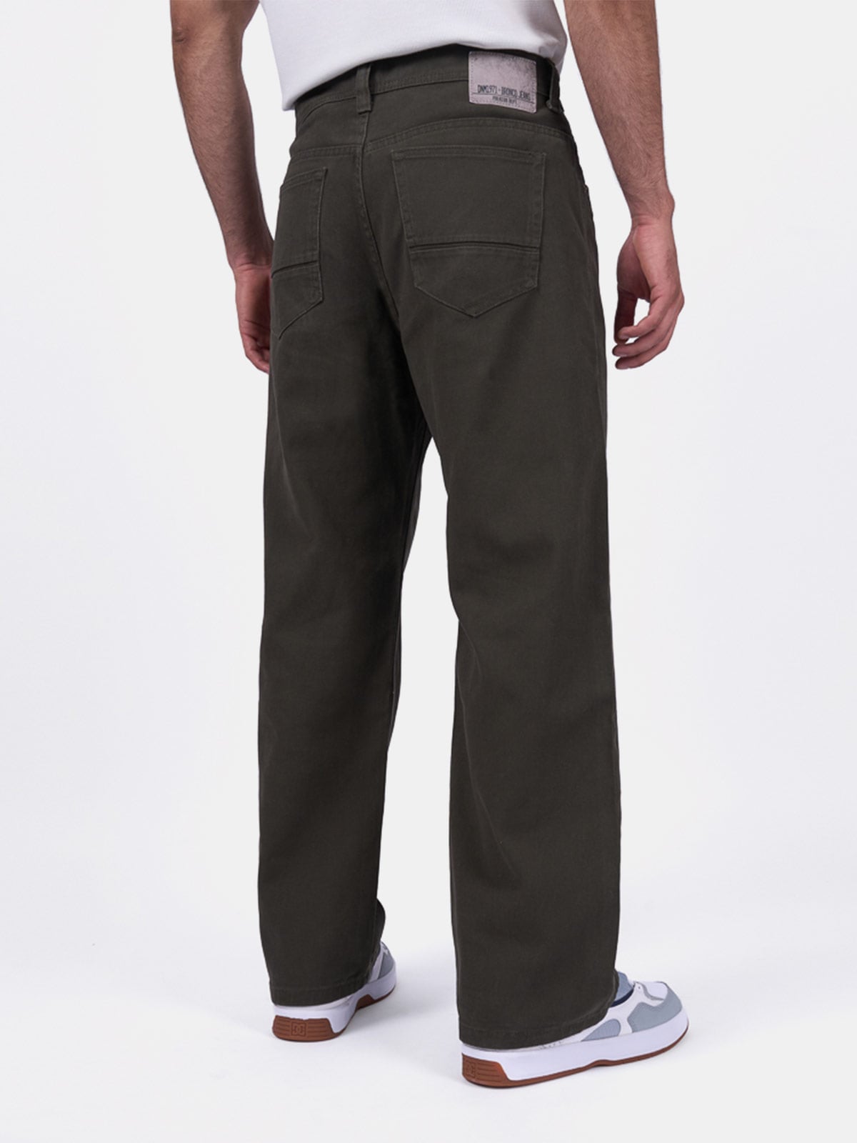 PANTALÓN BAGGY FIT ALGODÓN HOMBRE BRONCO BAGGY BULL - 3