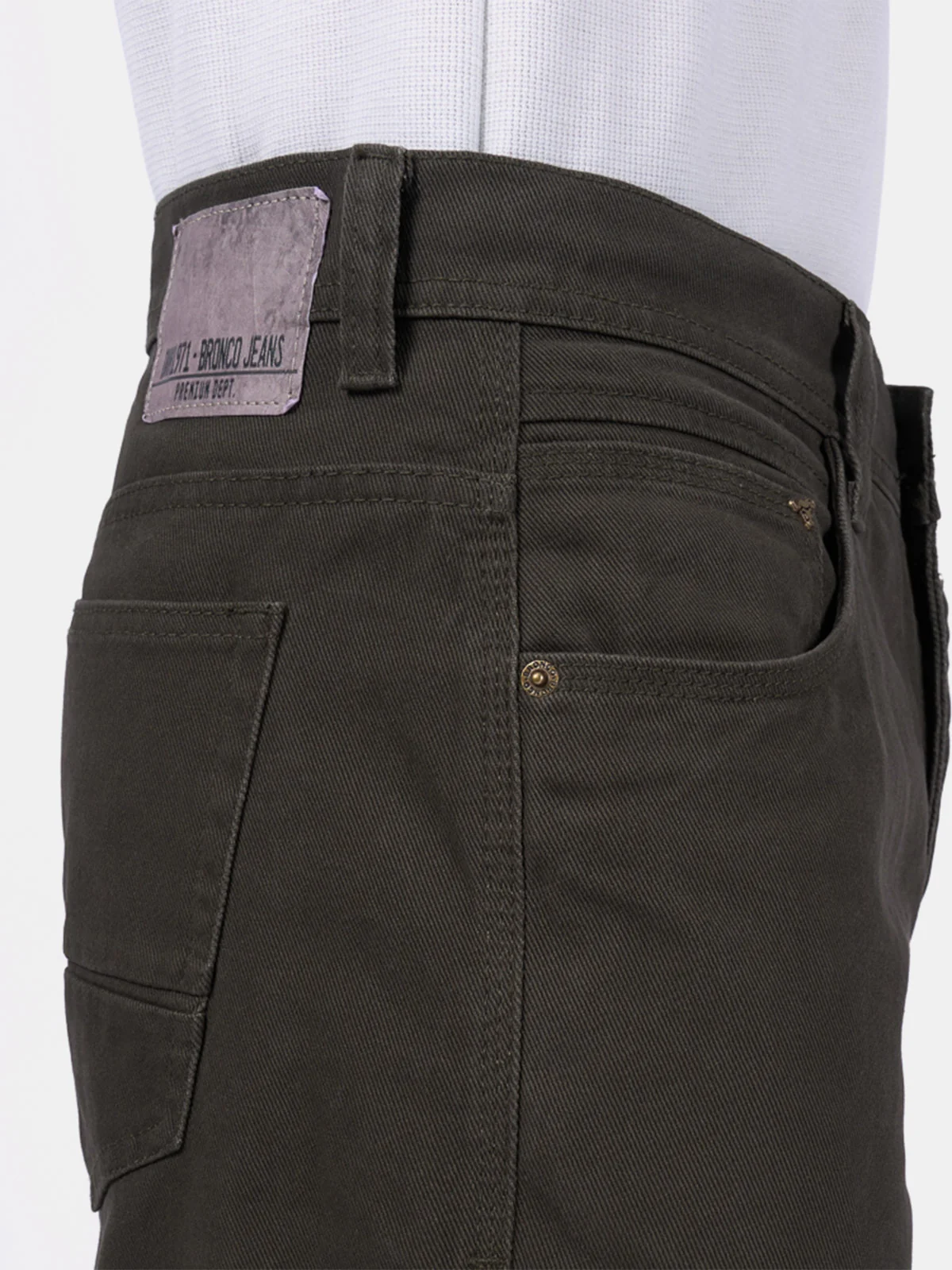PANTALÓN BAGGY FIT ALGODÓN HOMBRE BRONCO BAGGY BULL - 4